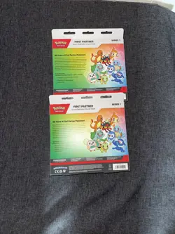 Pokemon TCG First Partner Illustration Collection Series 1 Box Lot of 2 - Image 2