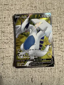 Pokemon Lugia V Full Art Silver Tempest Pokemon NM 185/195 - Image 1
