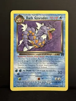 Dark Gyarados 25/82 - Pokemon Team Rocket - LP/MP - Image 1