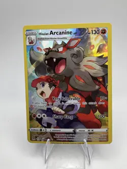 Pokemon TCG SWSH11: Lost Origin Trainer Gallery #TG08/TG30 Hisuian Arcanine - Image 1