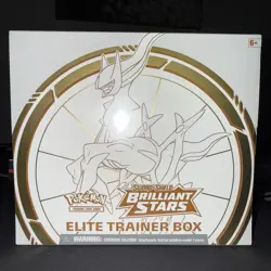 Pokemon TCG - Sword and Shield Brilliant Stars Elite Trainer Box 820650850127 - Image 1