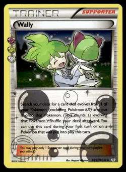 2016 Pokemon Generations Radiant Holo Trainer Wally RC27/RC32 - Image 1