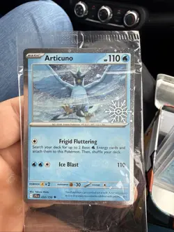 Articuno 032/159 Pokemon TCG: Advent Calendar 2025 Promo Snowflake New/Sealed - Image 1