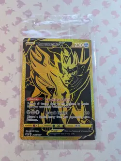 Zamazenta V SWSH077 UPC Sealed Black Star Promo Pokemon NM - Image 1