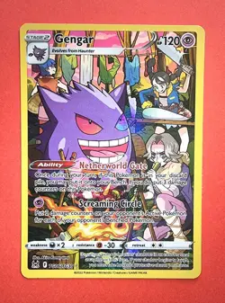 GENGAR #TG06 LOST ORIGIN TRAINER GALLERY POKEMON TCG HOLO GREAT COND 2022 - Image 1