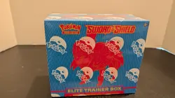 Pokemon TCG Sword and Shield Elite Trainer Box Sealed With Imperfections - Image 1