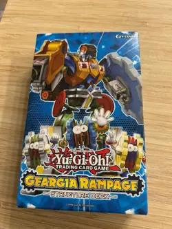 Konami Yu-Gi-Oh! Geargia Rampage Structure Deck 1st Edition 83717839613 - Image 1