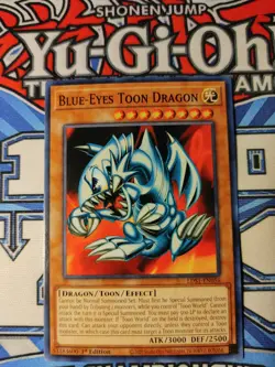 Yugioh BLUE-EYES TOON DRAGON LDS1 Legendary Duelist S1 COMMON 1ST Edition NM - Image 1