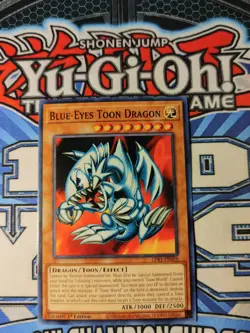 Yugioh BLUE-EYES TOON DRAGON LDS1 Legendary Duelist S1 COMMON 1ST Edition NM - Image 2