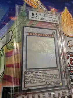 Yugioh - Star Eater (Ghost Rare) (JOTL-EN047) 1st Ed Graded 8.5 - Image 2