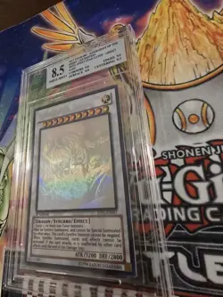 Yugioh - Star Eater (Ghost Rare) (JOTL-EN047) 1st Ed Graded 8.5 - Image 3
