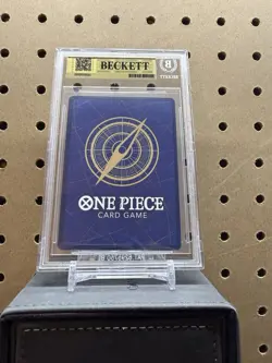 One Piece OP-14 The Azure Sea's Seven Nami ALT ART SR BGS 9.5 - Image 2