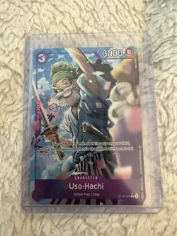One Piece TCG: ST18-001 Uso-Hachi (Alternate Art / Parallel) PRB02 - M/NM - Image 1