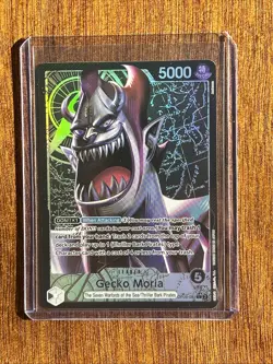 One Piece Gecko Moria (Alternate Art) OP06-080 Wings of the Captian NM - Image 1