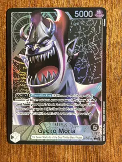 One Piece Gecko Moria (Alternate Art) OP06-080 Wings of the Captian NM - Image 3