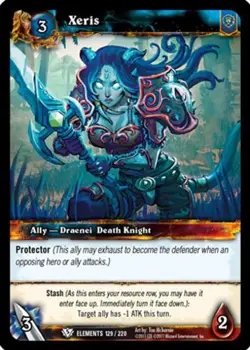 NM-Mint WoW TCG Xeris War of the Elements World of Warcraft - Image 1