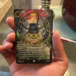 Disney Lorcana TCG Alien-True Believer Foil Enchanted Character Card Toy Story - Image 2