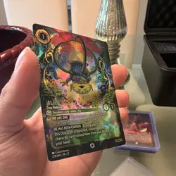 Disney Lorcana TCG Alien-True Believer Foil Holo Character Card 229/204 EN - Image 3