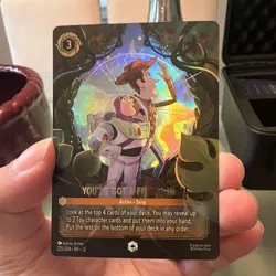 Disney Lorcana TCG You've Got a Friend in Me Enchanted Foil Action 225/204 EN - Image 1