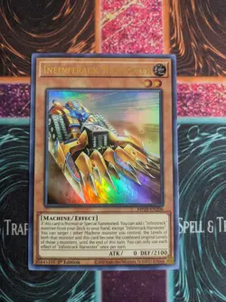 Yu-Gi-Oh! Infinitrack Harvester MP20-EN206 1st Edition Ultra Rare NM - Image 1