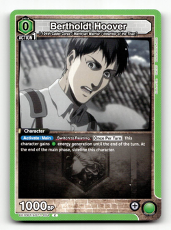 Union Arena Bertholdt Hoover (054) - UE10BT: Attack on Titan - Image 1