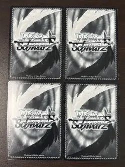 [SALE] ×4 Weiss Schwarz Kadokawa Sneaker Yuki's Manservant Sst/W62-T09S SR FOIL - Image 2