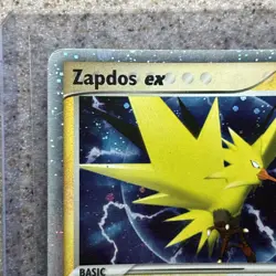 Pokemon Zapdos EX Card 033- Light Played Black Star Promo Holo (B) - Image 2
