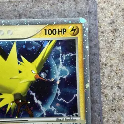 Pokemon Zapdos EX Card 033- Light Played Black Star Promo Holo (B) - Image 3