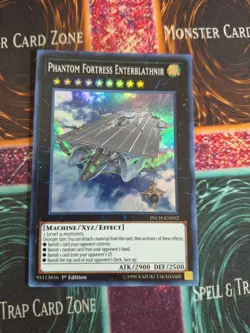 Yu-Gi-Oh! Phantom Fortress Enterblathnir INCH-EN052 Super 1st Edition NM b2/ - Image 1