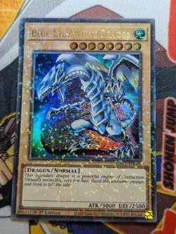 Yugioh | Blue-Eyes White Dragon - HAC1-EN001 - Duel Terminal Ultra Rare 1st NM - Image 1