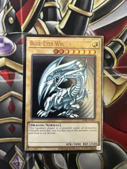 Blue-Eyes White Dragon OP28-EN001 OTS Pack 28 Unlimited Ultimate Rare NM - Image 1