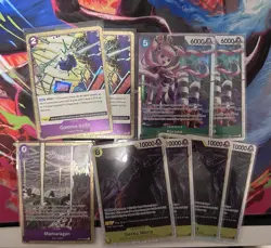 Small One Piece Lot of 9 Cards English NM - Image 1