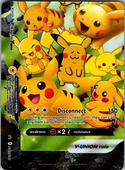 SWSH: Sword & Shield Promo Cards #SWSH141 Pikachu V-Union - Image 1