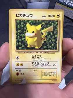 Pokemon Card Japanese Ivy Pikachu Glossy CoroCoro Promo No025 Ken Sugimori Error - Image 3