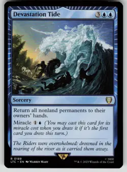 Devastation Tide Commander: The Lord of the Rings 189 MTG NM - Image 1