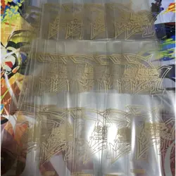 Yu-Gi-Oh! Official Sleeves GX Academia Gold Logo Transparent Sleeves 55 Pieces N - Image 3