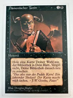 FWB German Revised/4th Demonic/Damonischer Tutor - Near Mint Condition - Image 1