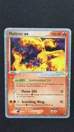 USA Seller - Pokemon Moltres ex Holo Black Star Promo EX 031 TCG NM/LP+ - Image 2
