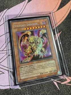 Victory Dragon RP02-EN098 Retro Pack 2 (2020 Date Reprint) Heavy Foil Bleed - Image 2
