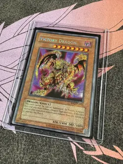 Victory Dragon RP02-EN098 Retro Pack 2 (2020 Date Reprint) Heavy Foil Bleed - Image 3