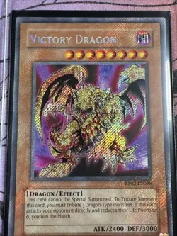 Victory Dragon RP02-EN098 Retro Pack 2 (2020 Date Reprint) Heavy Foil Bleed - Image 5