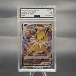 2021 Pokemon Jolteon VMax 051/203 Evolving Skies Full Art AGS 9.5 MINT + - Image 1