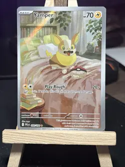 Pokemon TCG ME02: Phantasmal Flames Yamper - 099/094 Illustration Rare - Image 1