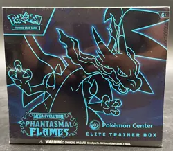 Pokemon Center Mega Evolution Phantasmal Flames PC Elite Trainer Box SEALED - Image 1