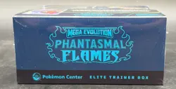 Pokemon Center Mega Evolution Phantasmal Flames PC Elite Trainer Box SEALED - Image 4