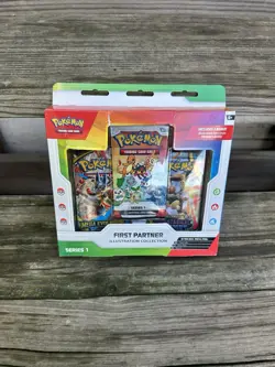 Pokemon TCG First Partner Illustration Collection Series 1 3 Packs English - Image 3