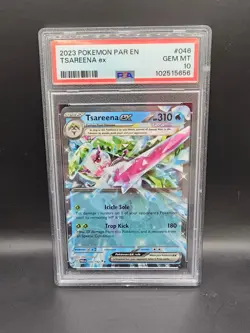 2023 Pokemon Paren Tsareena Ex #046/182 -psa 10 - Image 1