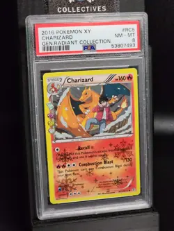 CAHRIZARD Radiant Collection #RC5 Pokemon TCG 2016 Pokemon Generations PSA 8 - Image 1