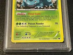 2012 Pokemon B&W Venusaur Holo #3 PSA 7 - Image 3