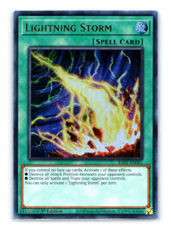 Lightning Storm - RA01-EN061 - Ultra Rare - 1st Edition - Yugioh - Image 1